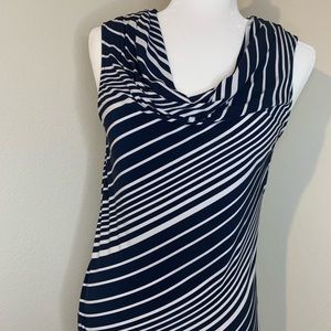 Chaps cowl neck sleeveless tank